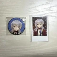 にじさんじ 栞葉るり 広島 チェキ風カード 缶バッジ