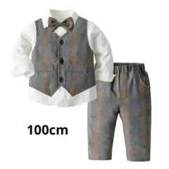 入学式 入学式　卒業式　卒園式　発表会 男の子スーツ 3点セット ゴムサイズ