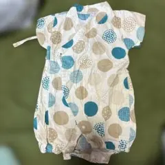 ベビー甚平 水玉模様 50-60cm