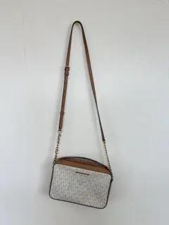 Michael Kors ショルダーバッグ ホワイト/ブラウン