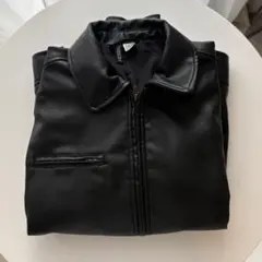 H&M フェイクレザージャケット