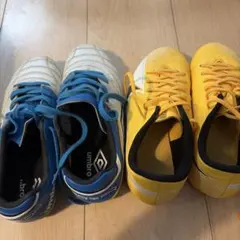 スパイクUmbro サッカーシューズ 2足セット　21.5cm と22cm