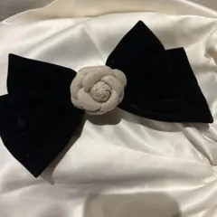 ベルベットリボンヘアアクセサリー