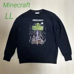 MINECRAFT マインクラフト スウェット トレーナー メンズ LL 黒