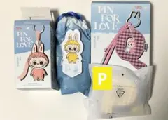 POPMART PIN FOR LOVEイニシャル ラブブ チャーム P