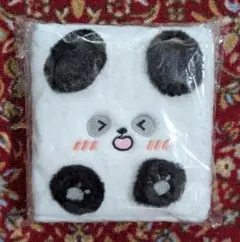 シール帳 女の子 A6 バインダー ふわふわ動物デザイン