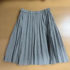 UNIQLO ユニクロ プリーツスカート グレー 150