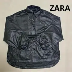 ZARA フェイクレザージャケット
