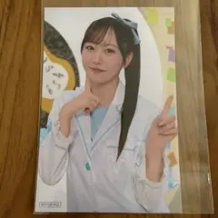 真中まな 白衣衣装 ポストカード