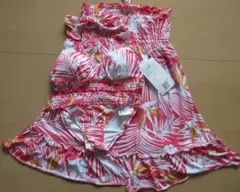 新品 9M 婦人水着 ビキニ 3点セット 花柄 Shreanuのサムネイル