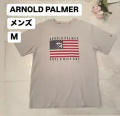 【アーノルドパーマー】メンズ unisex アメリカ国旗 Tシャツ Mのサムネイル