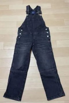GAP KIDS ブラックデニム オーバーオール　110