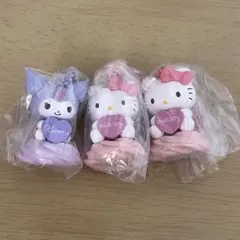 サンリオキャラクター　ホイップクリームマスコット 3個セット