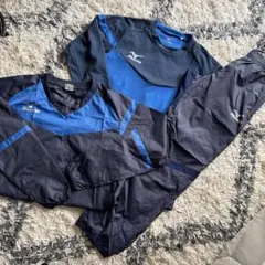 未使用 mizunoミズノ ジャージ 上下セット 体操服 L LL 青/白 - メルカリ 未使用 mizunoミズノ ジャージ上下セット 体操服 L LL 青/白