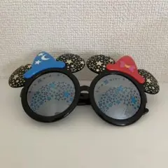 ミッキー　ミニー　耳付きサングラス