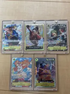 ワンピースカード　エッグヘッド　パラレル　ボーナスパック　サンジ　ゾロ　ジンベエ