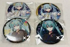 初音ミク　クリスマス　正月　缶バッジ
