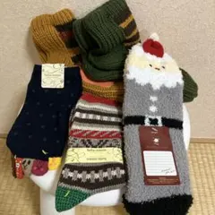 【新品】柄物 靴下 5足セット チュチュアンナ ルームソックスなど