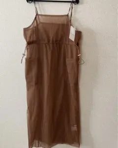 新品　透け　ワンピース