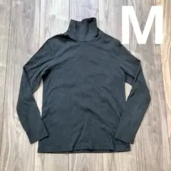 UNIQLO ユニクロ　タートルネック　モックネック　ハイネック　M ブラック