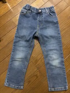 110cm デニムパンツ ウエストゴム
