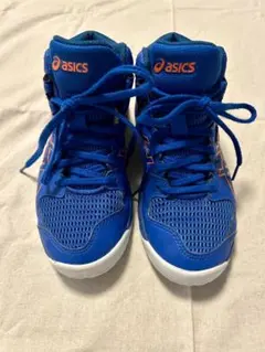 新品タグ付きasics ジュニアバスケットボールシューズ バッシュ 24.5