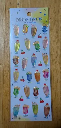 ★未使用★ マインドウェイブ ドロップ ドロップ シール「ドリンク」