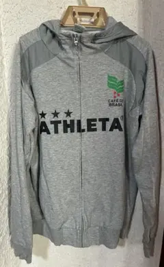ATHLETA アスレタ ジップパーカー グレー サイズO