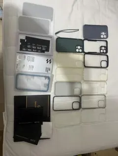 iPhone14pro max用ケース（13個） ガラスフィルム7枚