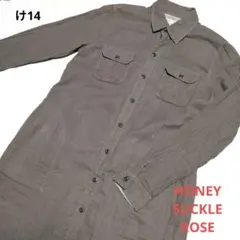 【HONEY SUCKLE ROSE 】Мサイズ　カーキ系　ブラウス　トップスのサムネイル