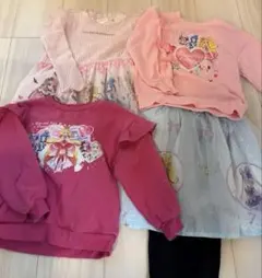 キミとアイドルプリキュア 子供服 4点セット