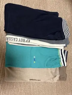 KID'S CATALOG 青ハーフパンツ