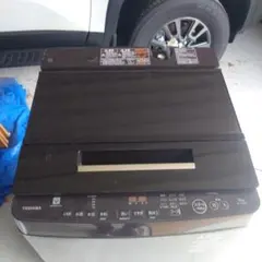 東芝TOSHIBA 縦型洗濯機(AW-10SD8) ボルドーブラウンのサムネイル