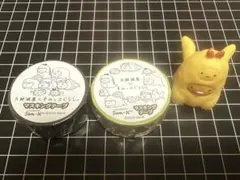 大絶滅展×すみっコぐらしマスキングテープ 入場者特典 エビフライドンフィギュア