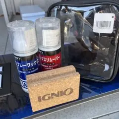 未使用品　IGNIOスプレーワックスセットスキー スノーボード メンテナンス用品のサムネイル