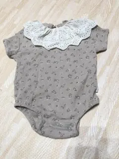 テータテート　花柄ロンパース　70