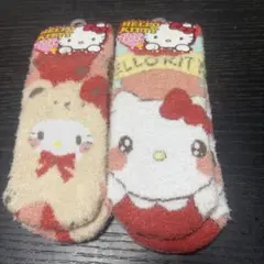 ハローキティ ソックス 2足セット 22～24cm