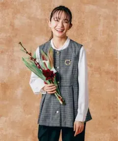 ツイード トップス