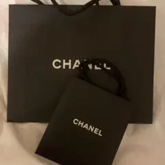 匿名配送　シャネル　CHANELショッパー　ショップ袋　紙袋2枚