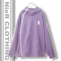NieR CLOTHING オーバーサイズスウェットジップアウター