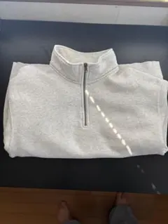 GU ヘビーウェイトスウェットハーフジッププルオーバー　Lサイズ