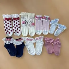 Shirley Temple ベビー靴下 2足セット うさぎモチーフ赤ちゃん - メルカリ