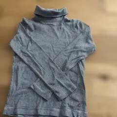 ストライプ タートルネック 116cm