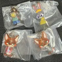 ガチャ ズートピア2 めじるしアクセサリー 4個セット