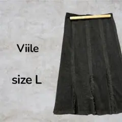 Viile レディース　スカート　サイズ13号 膝丈スカート