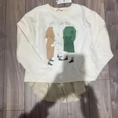 新品　ZARA バック切り返し トレーナー EUR 30