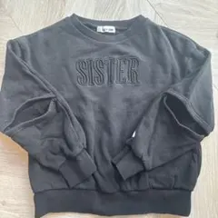 SISTER JENNI 黒 トレーナー