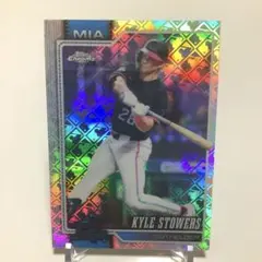 Topps Chrome 2026【Kyle Stowers】ロゴフラクター