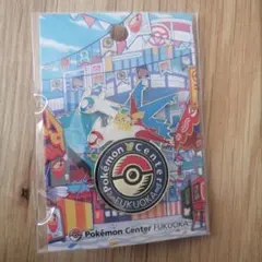 【新品未開封】ポケモンセンターフクオカ フクオカ ロゴピンズ