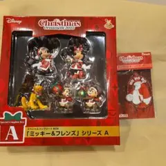 クリスマスオーナメントくじ　A賞「ミッキー&フレンズ」、ベイマックスアクリル